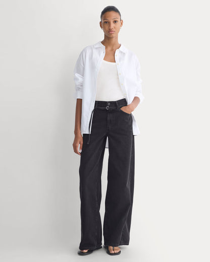 Lightweight Loose Wide-Leg Jean