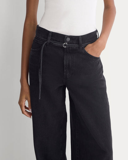 Lightweight Loose Wide-Leg Jean