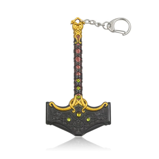 God of War Ragnarok 'Hammer' Keyring Metal Keychain